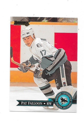 1995-96 Donruss #213 Pat Falloon San Jose Sharks
