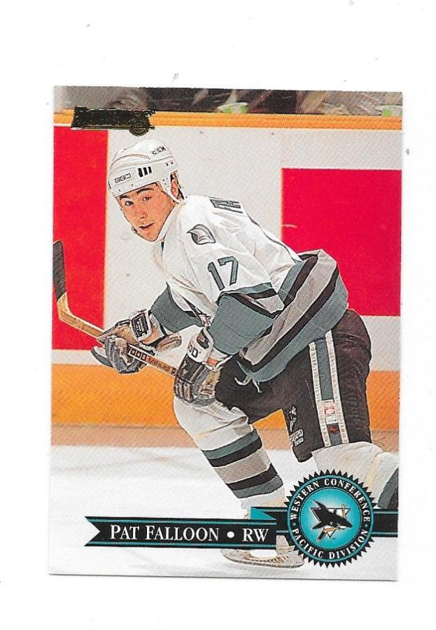 1995-96 Donruss #213 Pat Falloon San Jose Sharks