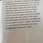 Hume - An Intellectual Biography - James A. Harris - pikkukuva 5
