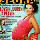Seura n:o 15/16 2006 Miss Suomi Lola raskaana. Ässät Pori. - pikkukuva 1