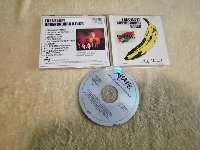THE VELVET UNDERGROUND & NICO - Andy Warhol CD