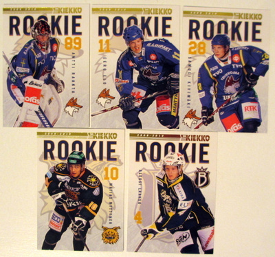 Cardset 2009-10 ROOKIE kortteja