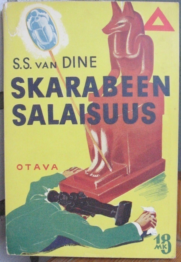 S. S. van Dine: Skarabeen salaisuus, Otava 1938. 356 s.