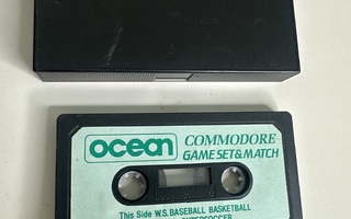 Game Set and Match (C64) - kasettipeli