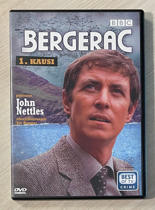 Bergerac: Kausi 1 (4DVD) John Nettles