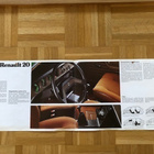 Esite Renault 20, noin 1976 - pikkukuva 2