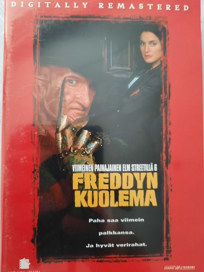 Painajainen Elm Streetillä 6 - Freddyn kuolema DVD