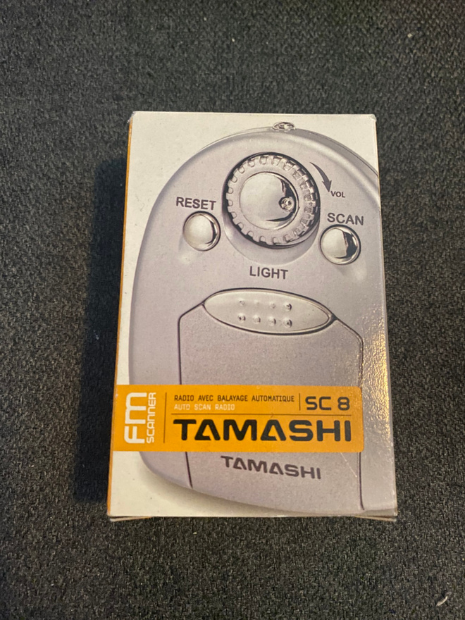 Tamashi SC-8 taskuradio