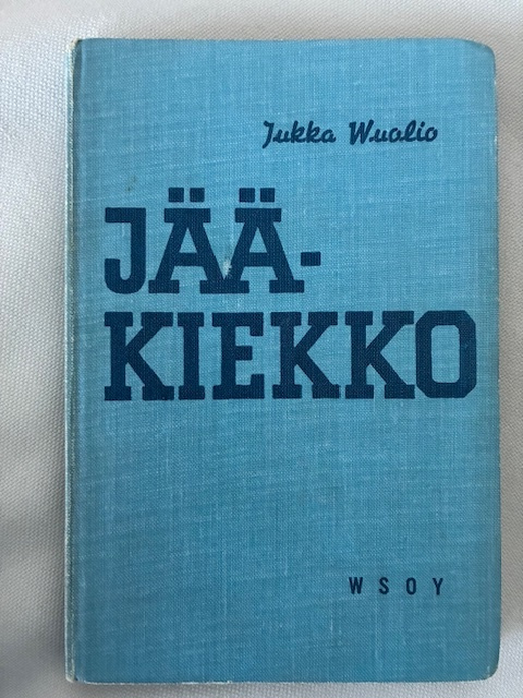 Jääkiekko	Jukka Wuolio	WSOY	1958