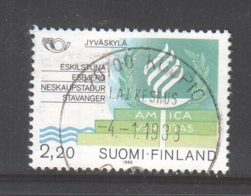 Loisto 1986 2,2 mk ystävyyskaupungit.