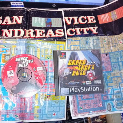 PS1 GRAND THEFT AUTO ( SIS POSTIKULU )