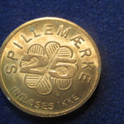 Spillemärke25. Pelikonepoletti- Arcade token. Tanska-Denmark - pikkukuva 1