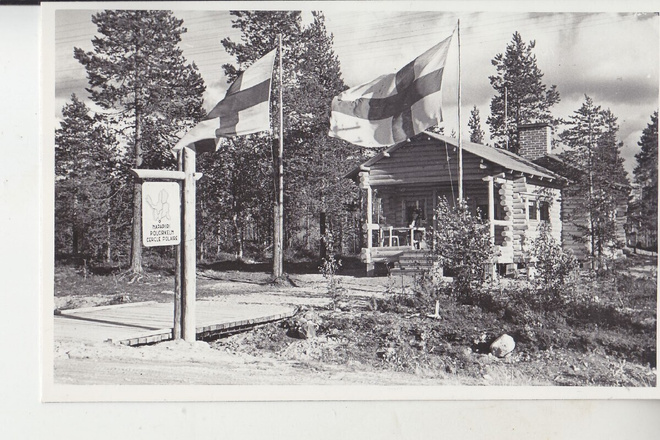 Lappi aiheinen kortti käyttämättömänä.