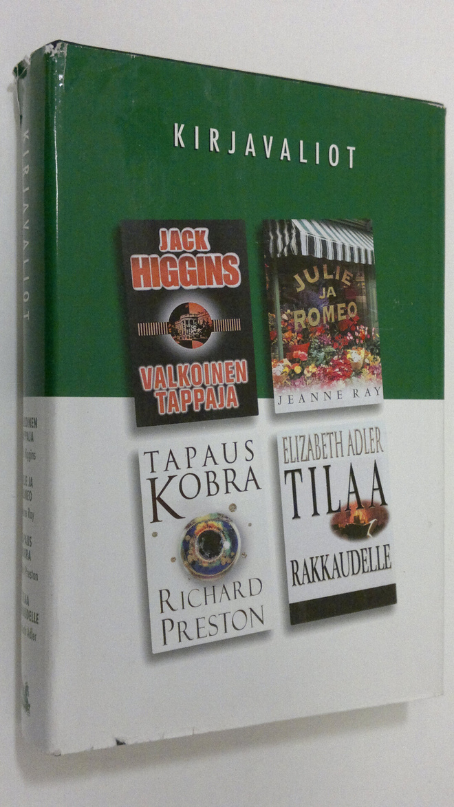 Kirjavaliot : Higgings, Jack : Valkoinen tappaja ; Ray, J...