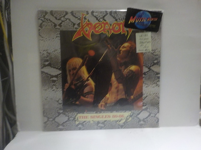 VENOM - THE SINGLES 80-86 M-/EX- LP
