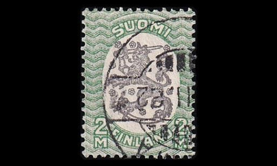 105 o M-17 2 mk vihreä/musta (1921)