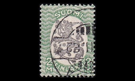 105 o M-17 2 mk vihreä/musta (1921)