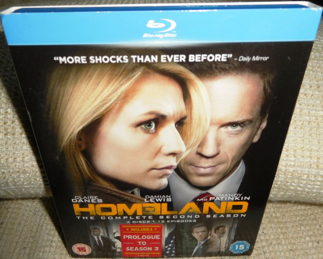 Homeland 2. kausi [3x Blu-ray] (ei tekstitystä suomeksi)