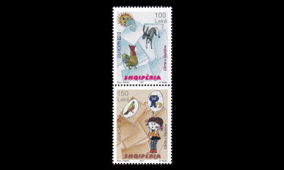 Albania 3334-6p ** Europa lastenkirjat (2011)