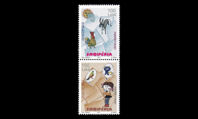 Albania 3334-6p ** Europa lastenkirjat (2011)