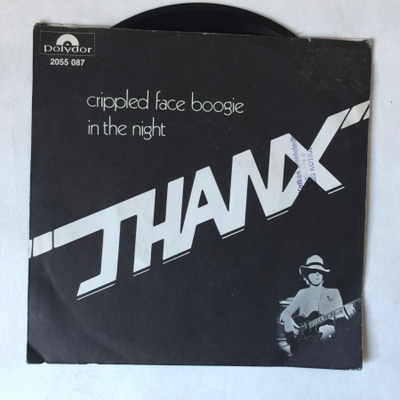 THANX ( Heikki Silvennoinen ) – Crippled Face Boogie  7 RARE