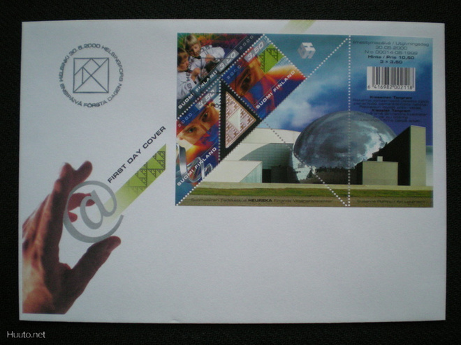 FDC Tiede 3,50 mk 30.5.2000 - LaPe BL25