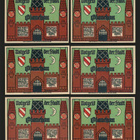 Saksa Notgeld 6 x 50 Pfg, Glauchau 1921 - pikkukuva 2