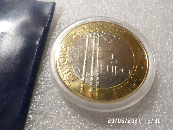 5  euroa   2003  jääkiekon MM - kisat  juhlaraha  Pillerisä