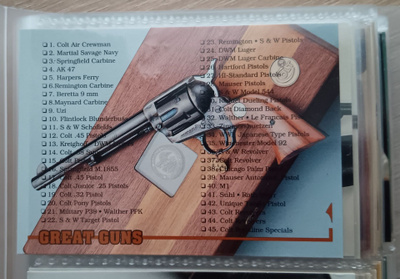 Great Guns keräilykortit