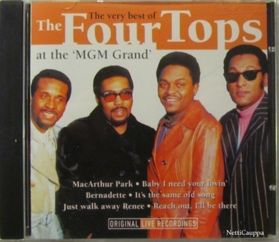 The Four Tops • Very Best of Live CD