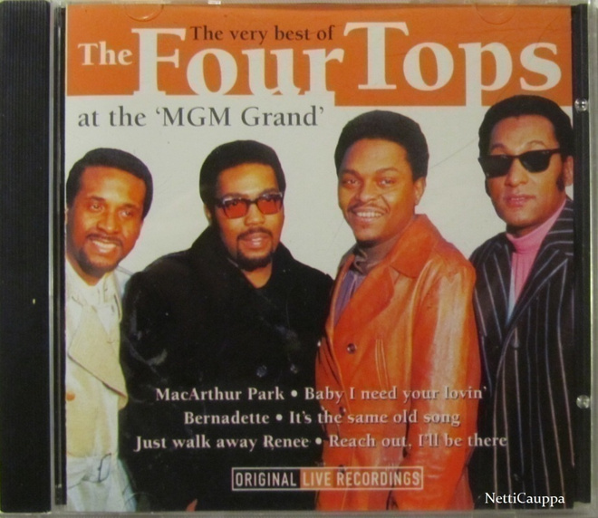 The Four Tops • Very Best of Live CD