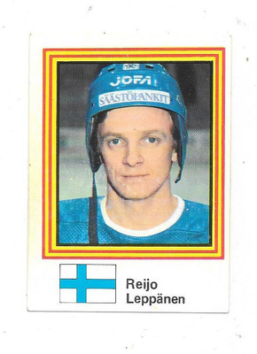 1983 SWE Semic MM #45 Reijo Leppänen , Suomi , TPS