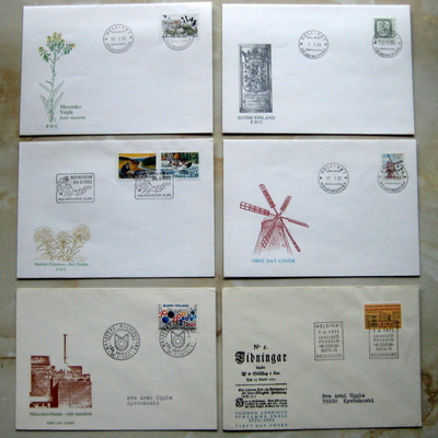 FDC-kuoret 6 kpl(78)470
