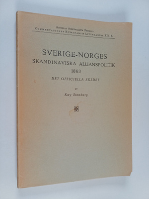 Kay August Elias Stenberg : Sverige-Norges skandinaviska ...