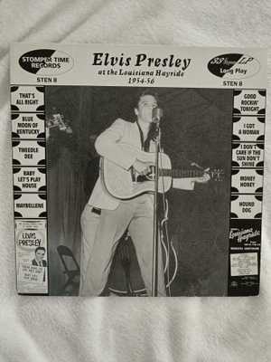ELVIS PRESLEY - At The Louisiana Hayride 1954-56 10"