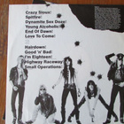 Glorious Bankrobbers – Dynamite Sex Doze (Rare LP 1989) - pikkukuva 3