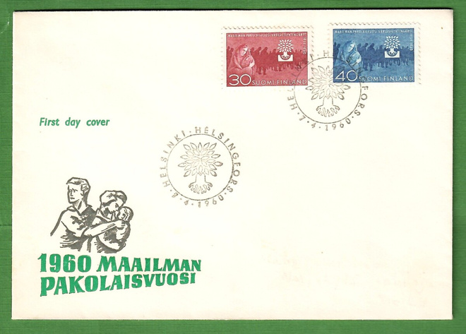 FDC.1960 Maailman pakolaisvuosi (103)