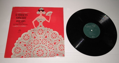 A STRAUSS CONCERT JOSEF KRIPS LP