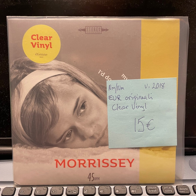 MORRISSEY - My Love, I'd Do Anything For You 7" (v. 2018 EUR