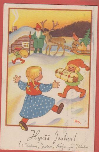 H Sjöstedt Tontulla lahja tytölle