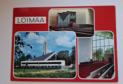Loimaaa, kaupunkiseurakunnan kirkko, kulkenut 1981