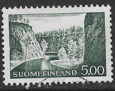 Yleismerkki 5,00mk 1964 (LAPE 586) O