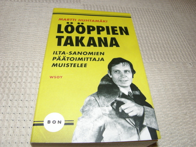 Martti Huhtamäki Lööppien takana Ilta-Sanomien päätoimittaja