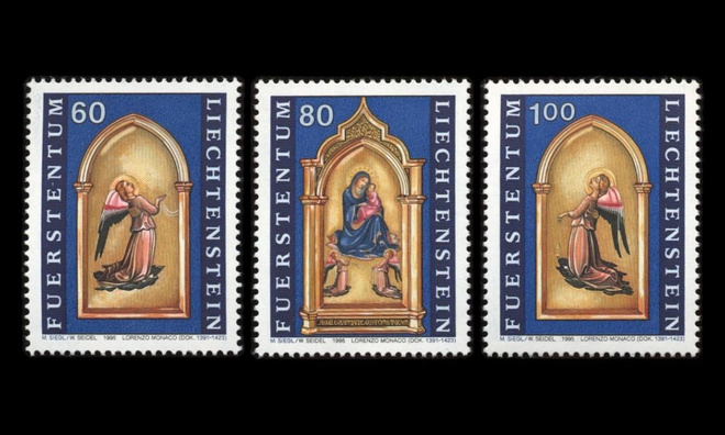 Liechtenstein 1120-2 ** Joulu (1995)