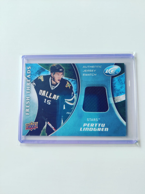 Perttu Lindgren 09-10 UD Ice Fresh Threads