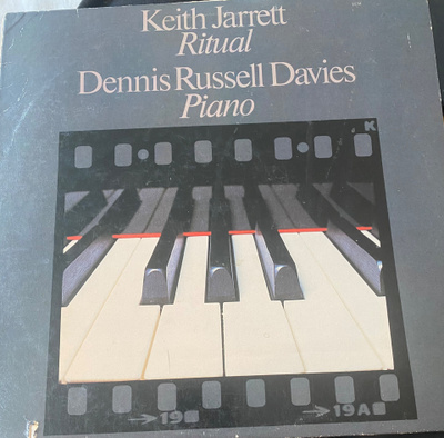 Keith Jarrett: Ritual - Dennis Russell Davies, piano ECM LP