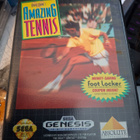 Sega Genesis David Cranes Amazing Tennis CIB - pikkukuva 1