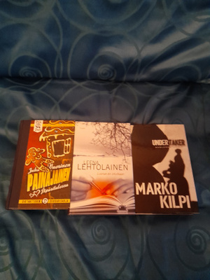 2 suomalaista dekkaria 1e kpl