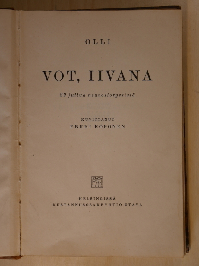Olli - Vot, iivana 29 juttua...
