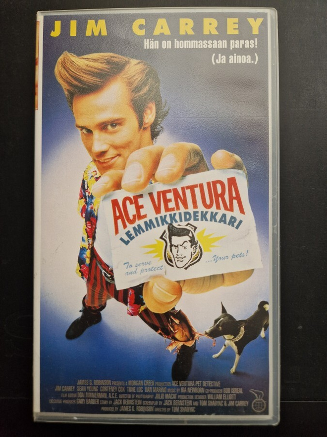 VHS: Ace Ventura - Lemmikkidekkari